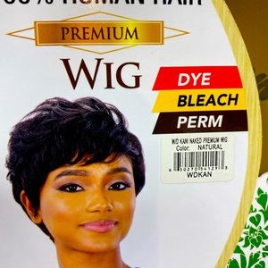 100%human hair wig